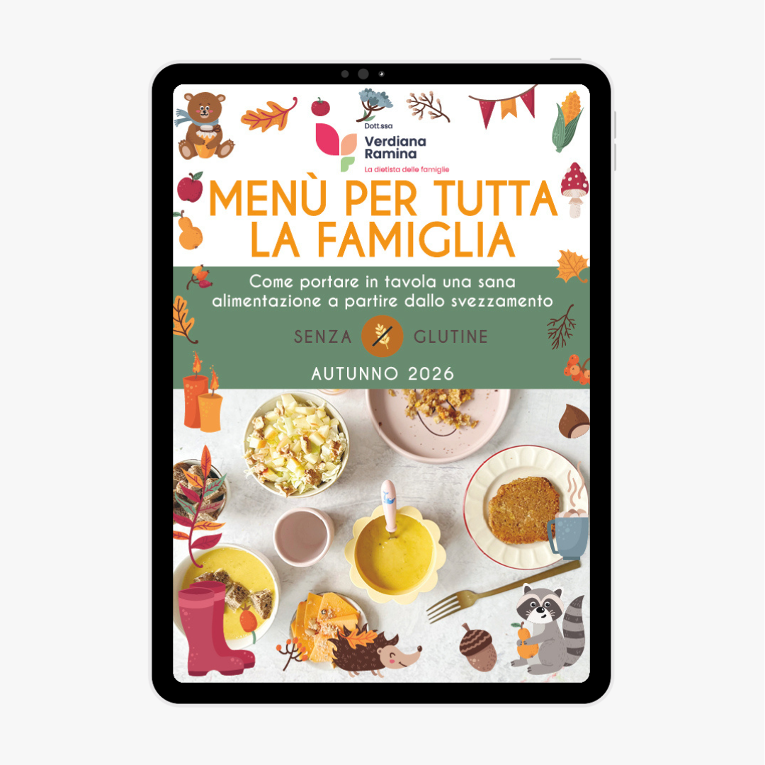 Menù per tutta la famiglia – Autunno 2026 senza glutine