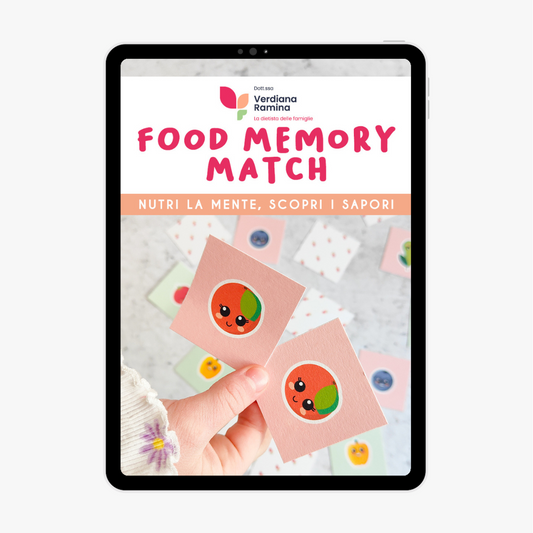 Food memory match