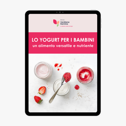 Lo yogurt per i bambini