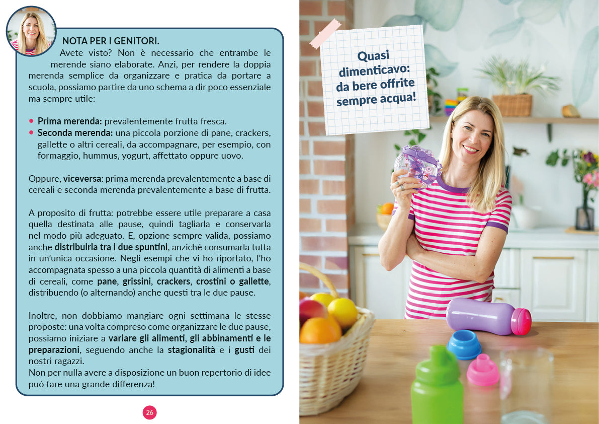 A scuola di doppia merenda
