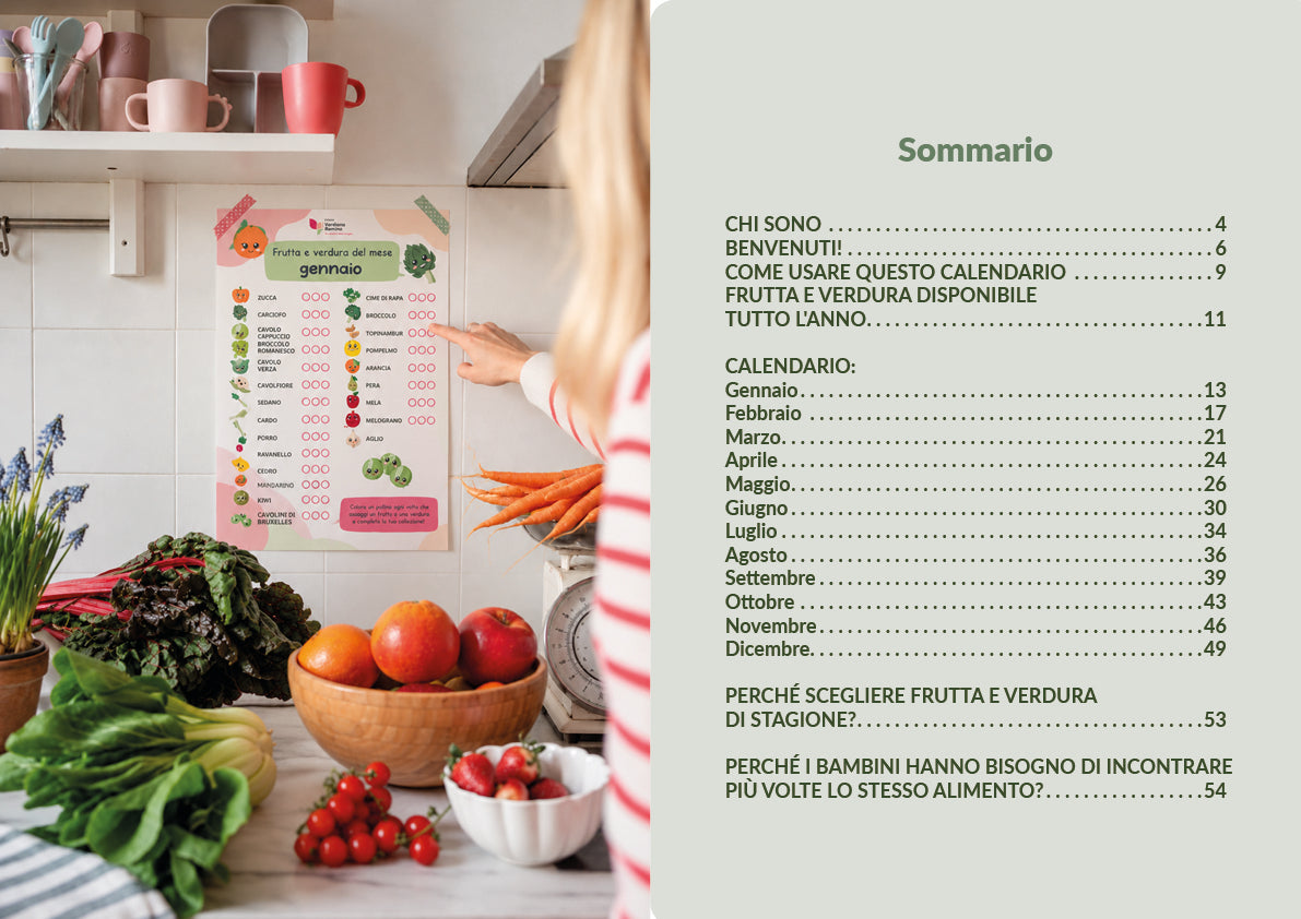 Alla scoperta della frutta e verdura di stagione