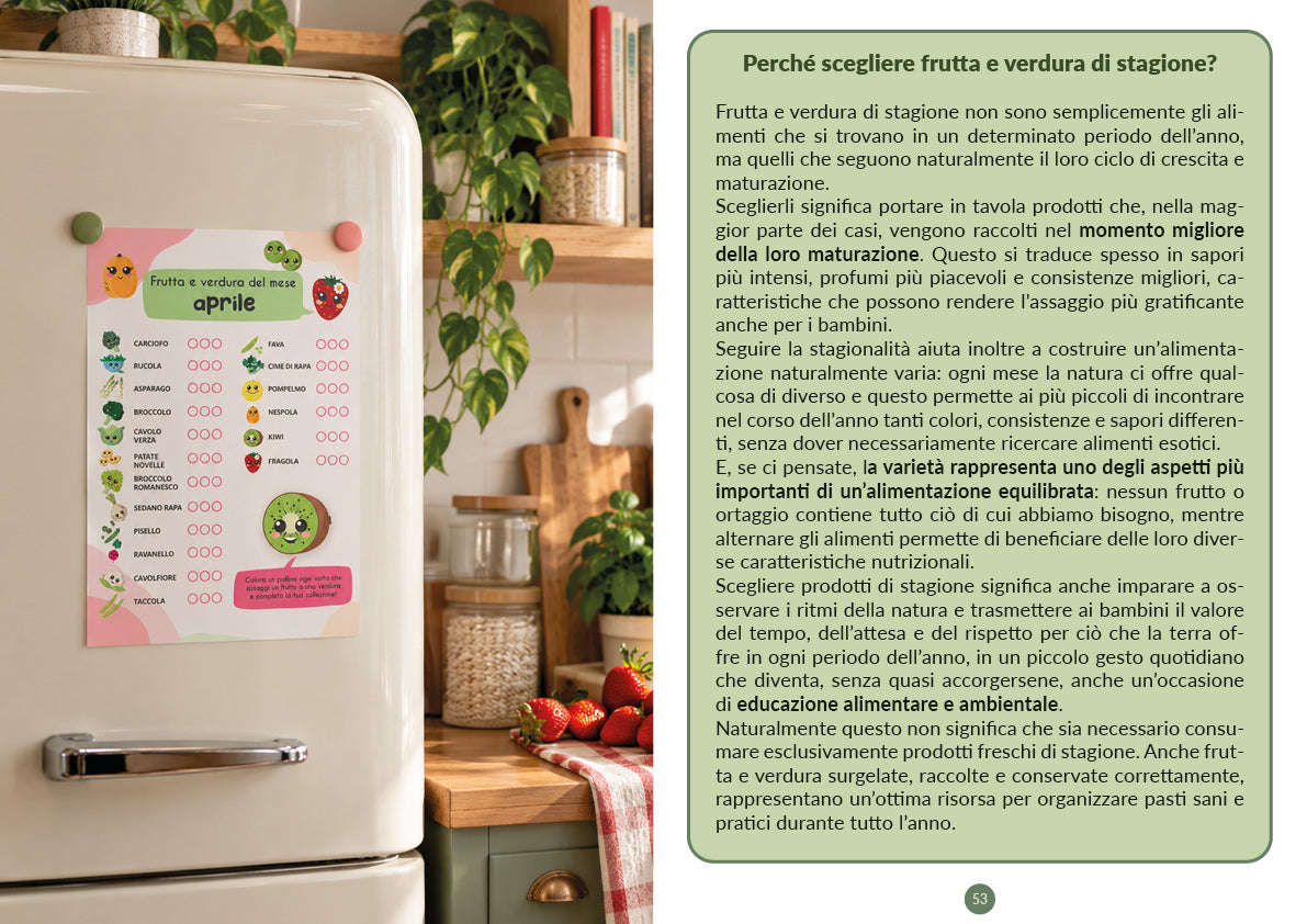Alla scoperta della frutta e verdura di stagione